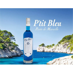 Liquoristerie de Provence P'tit Bleu Pastis de Marseille, Provence, France
